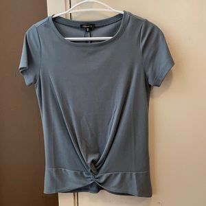 dynamite top with cute faux-knot